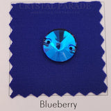 Zodiac Rivoli Sew on Crystals - Bermuda Blue