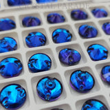 Zodiac Rivoli Sew on Crystals - Bermuda Blue