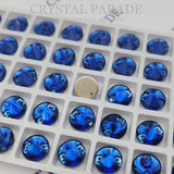 Zodiac Crystal Rivoli Sew on Stone - Capri Blue