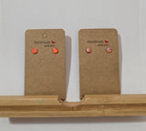 Earrings - Studs - Choose your colour and size