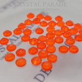 Luna Non Hotfix Crystals - Neon Hyacinth Orange