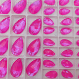 Zodiac Non Hotfix Crystals - Neon Pink Shimmer