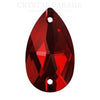 Zodiac Peardrop Sew on Crystals - Siam