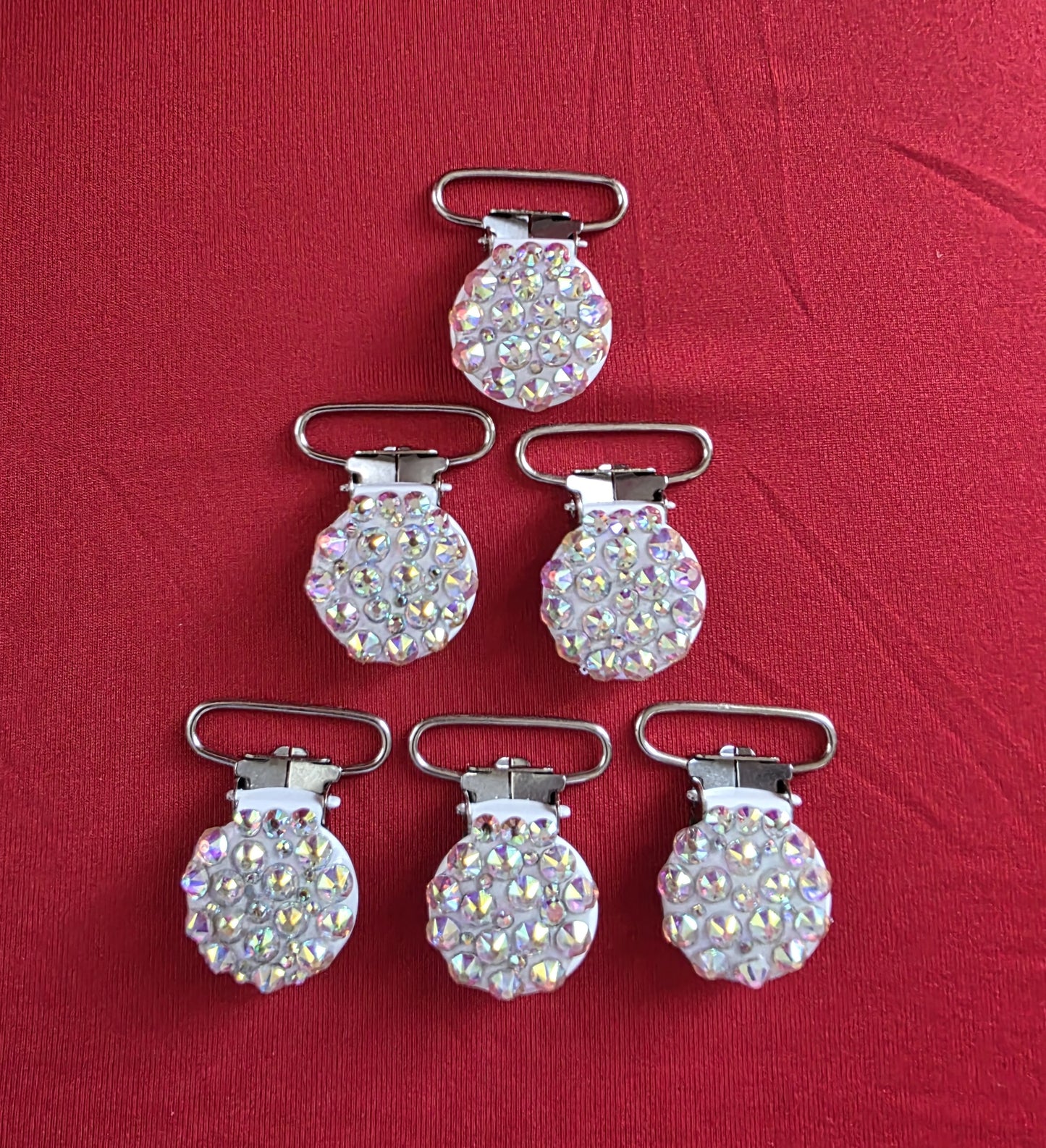 Round Number Clip - White base - Limited Edition