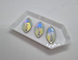 Zodiac Crystal Navette Sew on Stone - AB