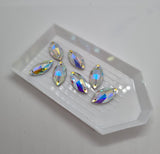 Zodiac Crystal Navette Sew on Stone - AB