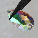 Zodiac Crystal Peardrop Sew on Stone - AB