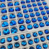 Zodiac Rivoli Sew on Crystals - Bermuda Blue