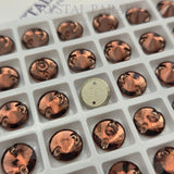 Zodiac Crystal Rivoli Sew on Stone - Burgundy