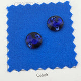 Zodiac Rivoli Sew on Crystals - Cobalt Blue