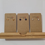 Earrings - Studs - Choose your colour and size