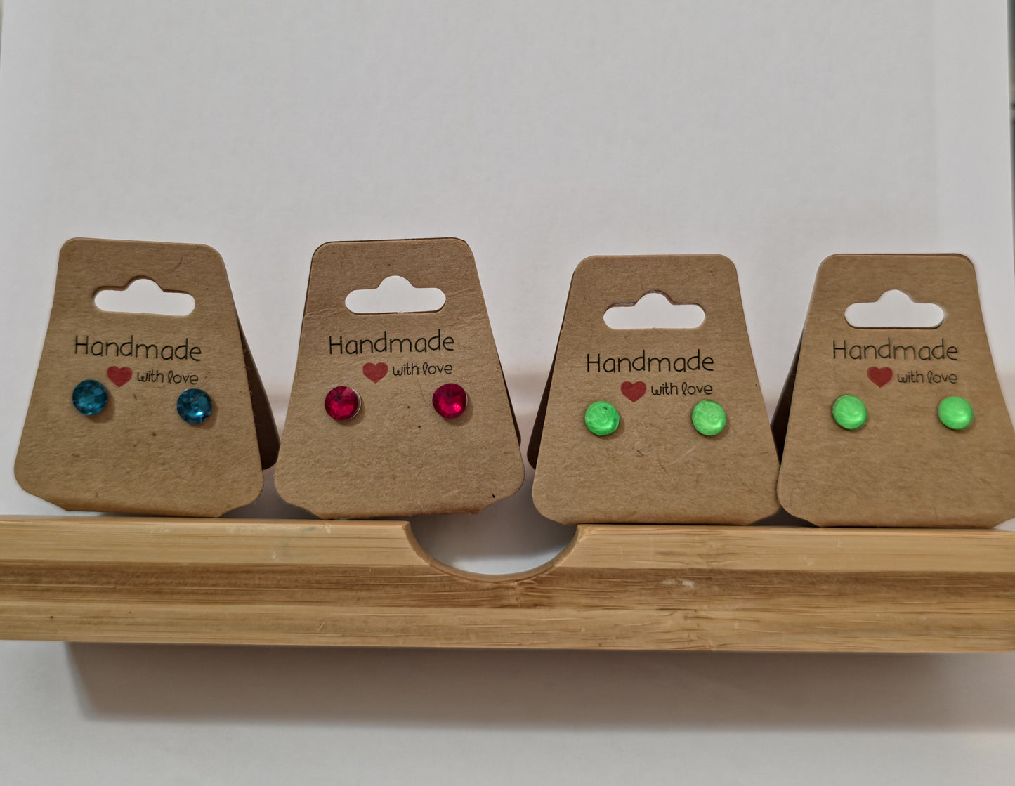 Earrings - Studs - Choose your colour and size