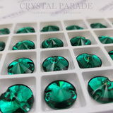 Zodiac Crystal Rivoli Sew on Stone - Emerald Green