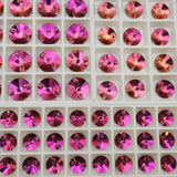 Zodiac Crystal Rivoli Sew on Stone - Fuchsia Pink