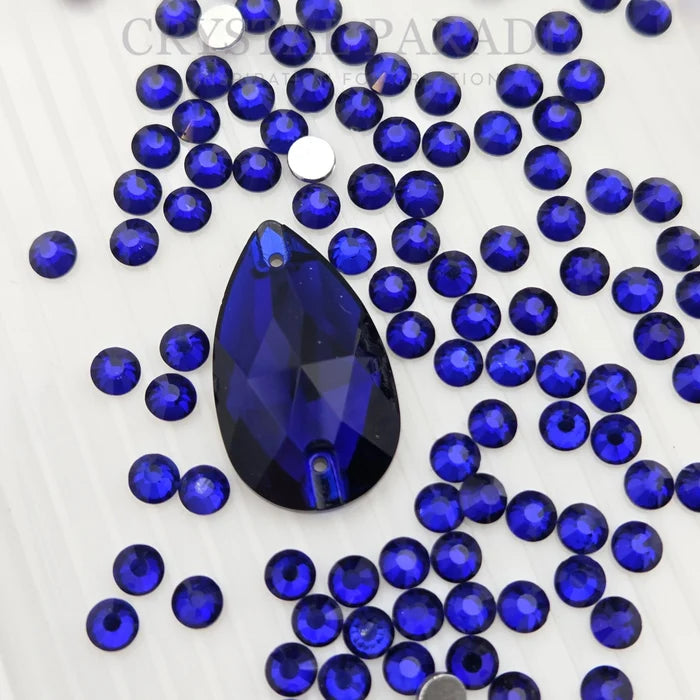 Luna Non Hotfix Rhinestones - Cobalt Blue