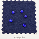 Luna Non Hotfix Rhinestones - Cobalt Blue